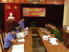 VKSND huyện Mường Chà và Phòng 8 - VKSND tỉnh Điện Biên phối hợp kiểm sát trực tiếp việc thi hành án hình sự tại Cơ quan thi hành án hình sự
