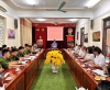 VKSND huyện Điện Biên chủ trì, phối hợp tổ chức họp liên ngành tố tụng quý III/2023