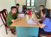 Viện KSND huyện Mường Nhé phối hợp với Công an huyện Mường Nhé kiểm tra và tập huấn công tác nghiệp vụ cho lực lượng Công an xã