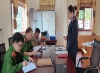 VKSND huyện Mường Nhé trực tiếp kiểm sát UNBD xã Mường Nhé