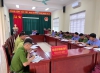 Viện KSND huyện Nậm Pồ chủ trì họp liên ngành giải quyết án tin báo, tố giác về tội phạm và giải quyết án hình sự