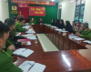 VKSND tỉnh Điện Biên trực tiếp kiểm sát tại cơ quan THAHS Công an tỉnh Điện Biên