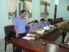Viện kiểm sát nhân dân tỉnh Điện Biên trực tiếp kiểm sát tại Cục thi hành án dân sự tỉnh Điện Biên