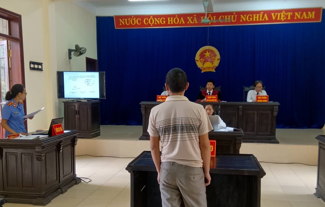 Viện kiểm sát nhân dân thị xã Mường Lay tổ chức  phiên tòa rút kinh nghiệm theo cụm