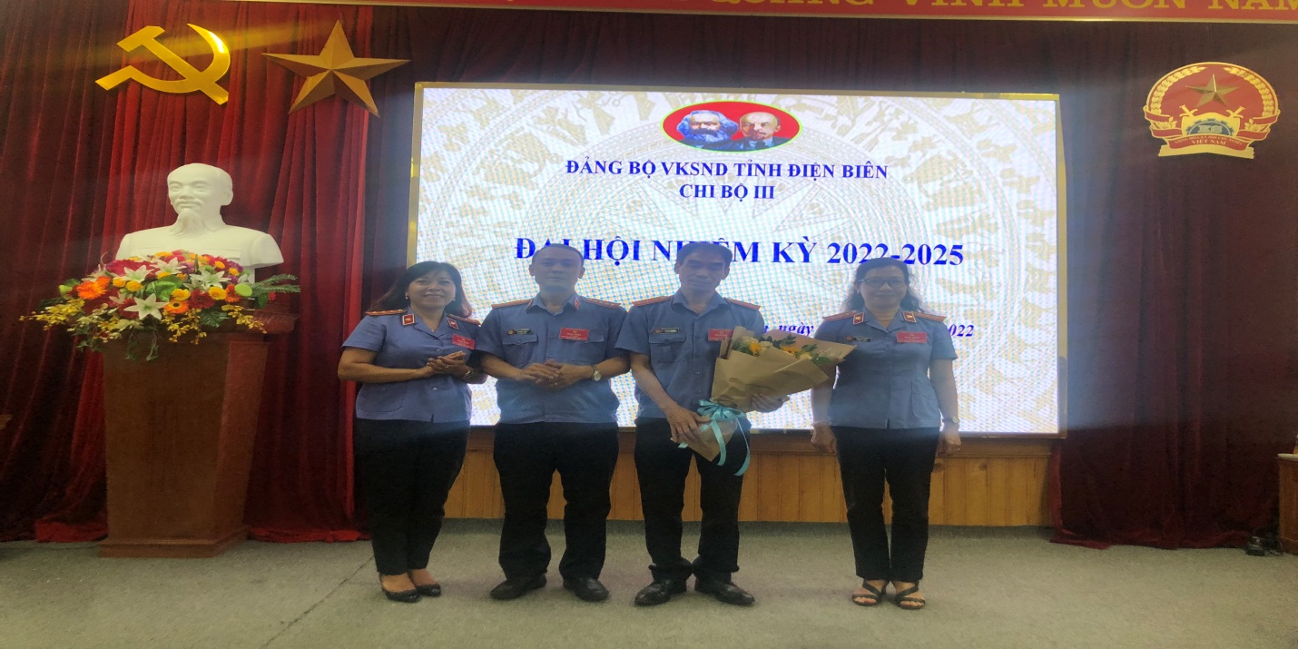 VKSND tỉnh Điện Biên: Đại hội chi bộ III – nhiệm kỳ 2022-2025