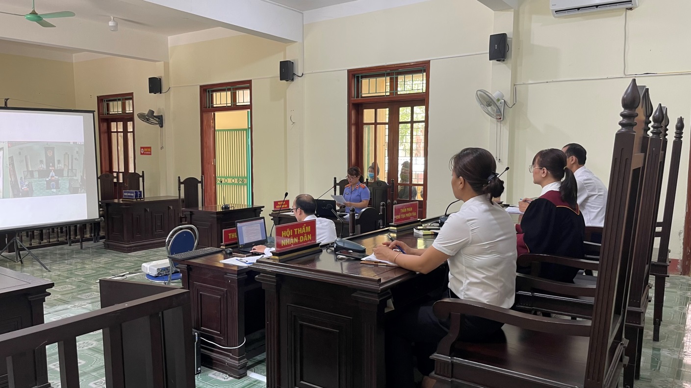 Phiên tòa trực tuyến rút kinh nghiệm thực hiện nghị quyết 33 tại huyện Điện Biên, tỉnh Điện Biên