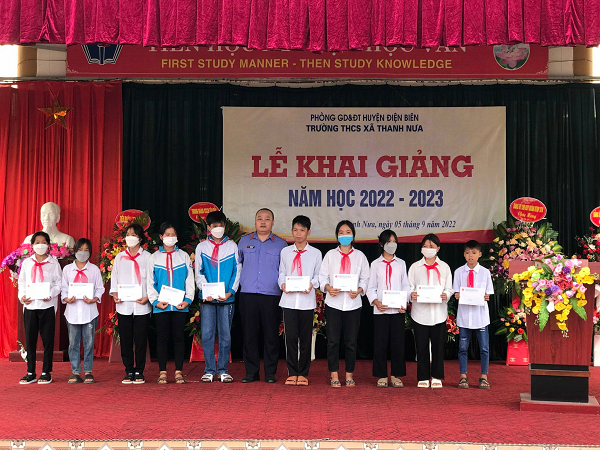 Viện KSND huyện Điện Biên dự Lễ khai giảng năm học mới 2022- 2023