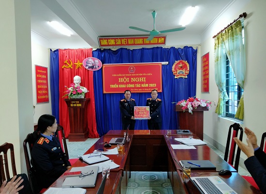 Viện kiểm sát nhân dân huyện Tủa Chùa triển khai công tác năm 2023