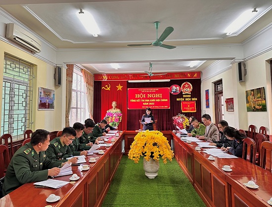 Hội nghị  Tổng kết thi đua khối Nội chính huyện Điện Biên năm 2022